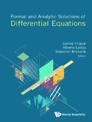 cover image of Formal and Analytic Solutions of Differential Equations